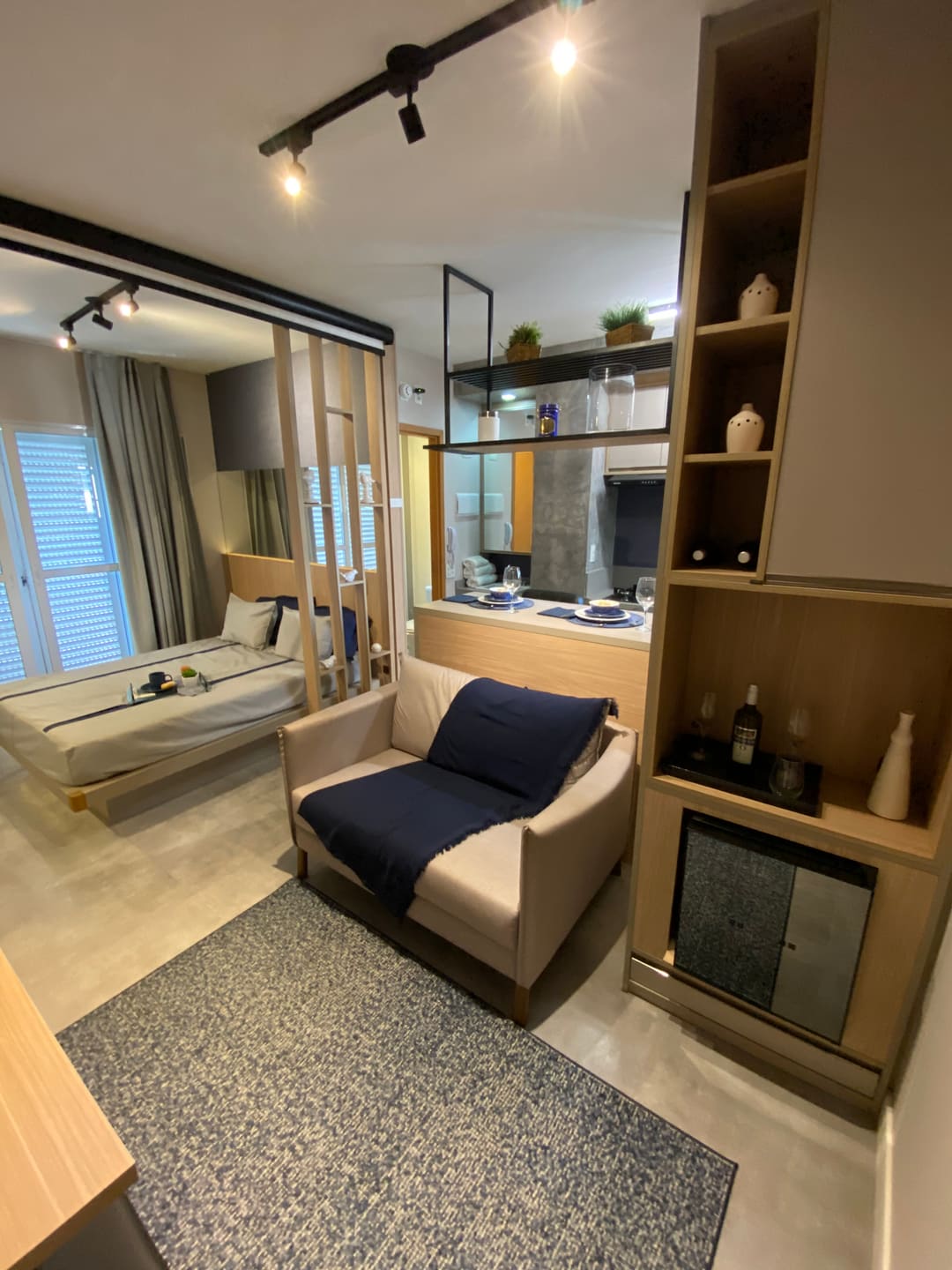 Apartamento studio Bairro Jardim no Bairro Jardim, Santo André
